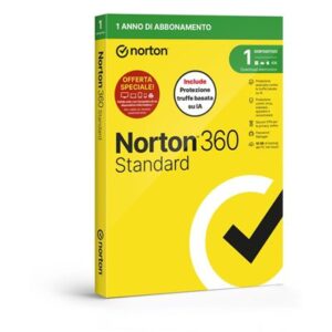 NORTON BOX 360 STANDARD ATTACH 2026 -- 1 DISPOSITIVO (21483708) - 25GB BACKUP FINO:27/03
