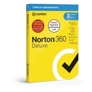 NORTON BOX 360 DELUXE ATTACH 2026 -- 3 DISPOSITIVI (21483646) - 25GBACKUP FINO:27/03