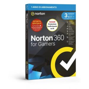 NORTON BOX 360 FOR GAMERS ATTACH 2026 -- 3 DISPOSITIVI (21483648) FINO:27/03