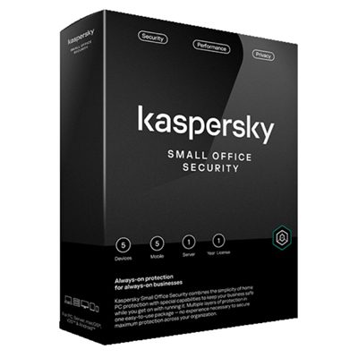 KASPERSKY BOX SMALL OFFICE SECURITY 8.0 1SERVER + 5CLIENT - 12MESI (KL4541X5EFS-SSB_IT) FINO:31/03