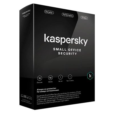 KASPERSKY BOX SMALL OFFICE SECURITY 8.0 1SERVER + 10CLIENT - 12MESI (KL4541X5KFS-SSB_IT) FINO:31/03
