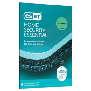 ESET SLIMBOX HOME SECURITY ESSENTIAL (EX INTERNET SECURITY) RINNOVO - 2 UTENTI EHSE-R1-A2-BOX