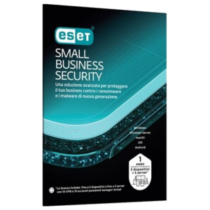 ESET SLIMBOX SMALL BUSINESS SECURITY 5 SERVER + 5 DISPOSITIVI - 12MESI (ESBS-N1-B5-BOX)