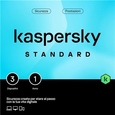 KASPERSKY SLIMBOX STANDARD -- 3 DISPOSITIVI (KL1041T5CFS-SSB) FINO:31/03