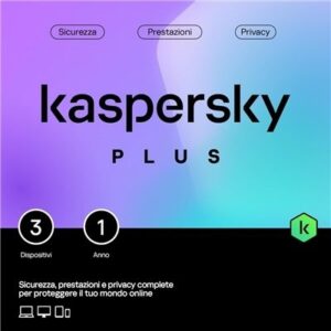 KASPERSKY SLIMBOX PLUS -- 3 DISPOSITIVI (KL1042T5CFS-SSB) FINO:31/03
