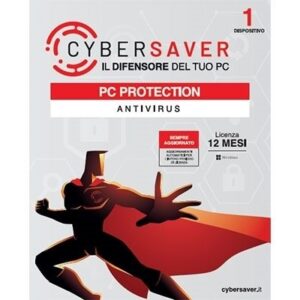 CYBERSAVER BOX - PC PROTECTION - ANTIVIRUS 1PC (CSPP12AV1B) FINO:31/03