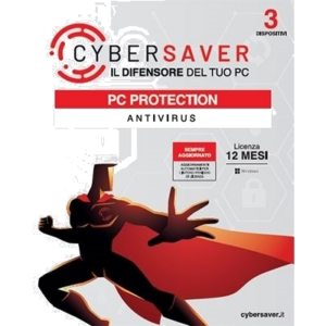 CYBERSAVER BOX - PC PROTECTION - ANTIVIRUS 3PC (CSPP12AV3B) FINO:31/03