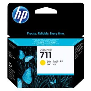 CARTUCCIA HP 711 CZ132A GIALLO DESIGNJET 29ML ADATTA A DESIGNJET, T120, T520, T525
