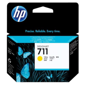 CARTUCCIA HP 711 CZ132A GIALLO DESIGNJET 29ML ADATTA A DESIGNJET, T120, T520, T525
