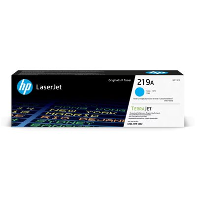 TONER HP 219A W2191A CIANO 1.200PG LASERJET