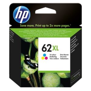 CARTUCCIA HP 62XL C2P07AE MULTICOLOR CIANO+GIALLO+MAGENTA 415 PAGES HVS