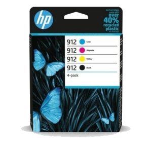 CARTUCCIA HP 912 MULTIPACK 6ZC74AE NERO+3COLORI B/C/M/Y MVS