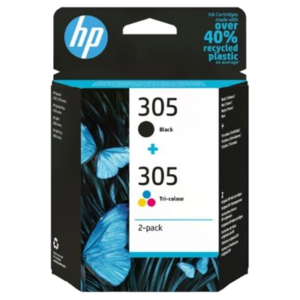 CARTUCCIA HP 305 MULTIPACK 6ZD17AE NERO+COLORE 120+100PG