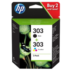 CARTUCCIA HP 303 MULTIPACK 3YM92AE NERO+COLORE 200+165PG