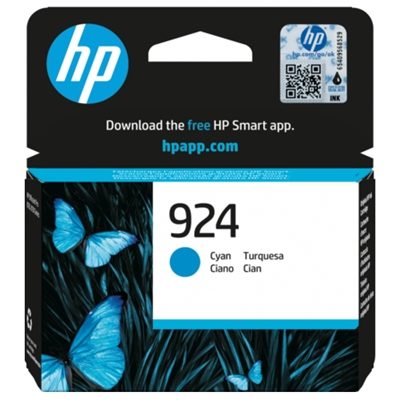CARTUCCIA HP 924 4K0U3NE CIANO 400PG