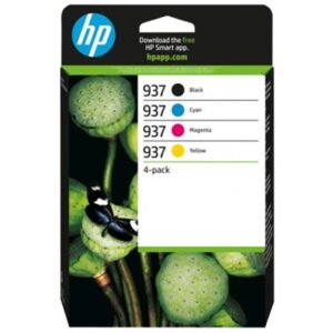 CARTUCCIA HP 937 MULTIPACK 6C400NE NERO+3COLORI B/C/M/Y