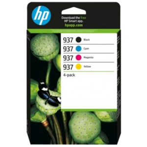 CARTUCCIA HP 937 MULTIPACK 6C400NE NERO+3COLORI B/C/M/Y