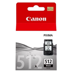 CARTUCCIA CANON PG-512 BK 15ML 2969B001 X MP240/MP250/MP260/MP270/MP280/MP490/ MP495/MX320/MX330/MX340/MX350/IP2700