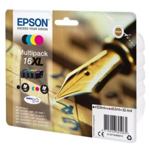 MULTIPACK EPSON 16XL "PENNA E CRUCIVERBA" C13T16364012 4INK X WF-2510FW/WF-2520NF/WF-2530WF/WF-2540WF/WF-2010W