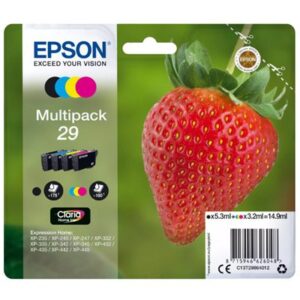 MULTIPACK EPSON 29 "FRAGOLA" C13T29864010/12 4 COLORI X XP-235/XP-332/XP-335/XP-432