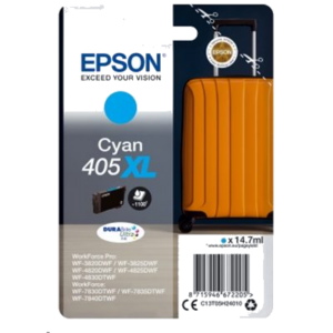 CARTUCCIA EPSON 405XL "TROLLEY" C13T05H24010 CIANO X WF-3820DWF WF-4820DWF/WF-4830DWF WF-7830DTWF/WF-7840DTWF 1100PAG.