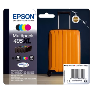 MULTIPACK EPSON 405XL "TROLLEY" C13T05H64020 4 COLORI+ RF/ AM X WF-3820DWF WF-4820DWF/WF-4830DWF WF-7830DTWF/WF-7840DTWF