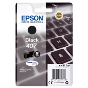 CARTUCCIA EPSON 407 "TASTIERA" C13T07U140 NERO X WF-4745DTWF 2.600PAG.