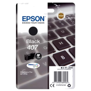 CARTUCCIA EPSON 407 "TASTIERA" C13T07U140 NERO X WF-4745DTWF 2.600PAG.
