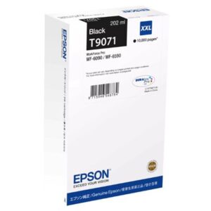 CARTUCCIA EPSON C13T90714N XXL NERO 10.000PG 202ML X WF-6XXX WF-6090DW/6590DWF