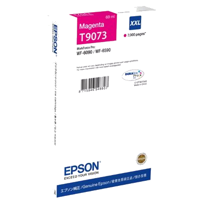 CARTUCCIA EPSON C13T90734N XXL MAGENTA 7.000PG 69ML X WF-6XXX WF-6090DW/6590DWF
