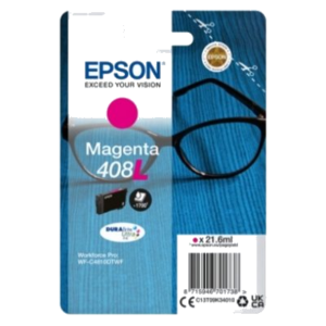 CARTUCCIA EPSON 408L "OCCHIALI" C13T09K34010 MAGENTA X WF-4810DTWF 1.700PAG.