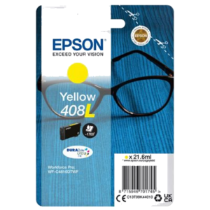 CARTUCCIA EPSON 408L "OCCHIALI" C13T09K44010 GIALLO X WF-4810DTWF 1.700PAG.