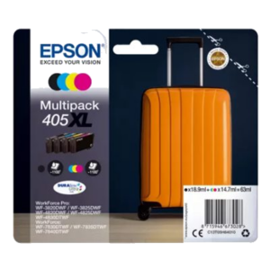 MULTIPACK EPSON 405XL "TROLLEY" C13T05H64010 4 COLORI X WF-3820DWF WF-4820DWF/WF-4830DWF WF-7830DTWF/WF-7840DTWF
