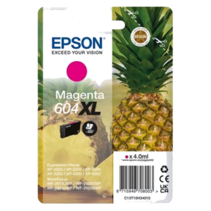 CARTUCCIA EPSON 604XL "ANANAS" C13T10H34010 MAGENTA X XP-2200/XP-3200/XP-4200 - WF-2910DWF/WF-2930DWF/WF-2950DWF