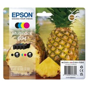 MULTIPACK EPSON 604 "ANANAS" C13T10G64010 4COL X XP-2200/XP-3200/XP-4200 - WF-2910DWF/WF-2930DWF/WF-2950DWF