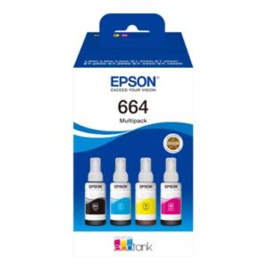MULTIPACK EPSON 664 C13T664640 4 COL X ET-2500/2550/2600/2650/4500/14000