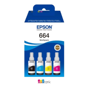 MULTIPACK EPSON 664 C13T664640 4 COL X ET-2500/2550/2600/2650/4500/14000