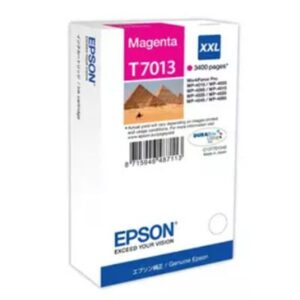 CARTUCCIA EPSON T7011XXL PIRAMIDI C13T70134010 MAGENTA PER WORKFORCE PRO WP-4015 DN/4095 DN/4515 DN/4525 DNF/4595 DNF/ 4535 DW