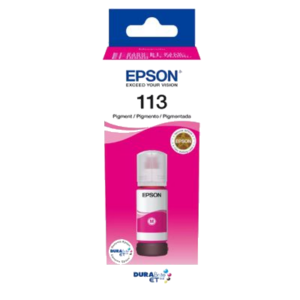 FLACONE EPSON 113 C13T06B340 MAGENTA 70ML 6.000PG PER ECOTANK ET-16600 ET-16650 ET-5800 ET-5850 ET-5880