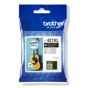 CARTUCCIA BROTHER LC421XLBK NERO 500PG X DCP-J1050DW / MFC-J1010DW