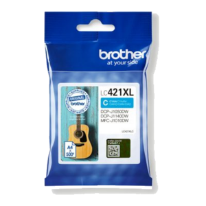 CARTUCCIA BROTHER LC421XLC CIANO 500PG X DCP-J1050DW / MFC-J1010DW