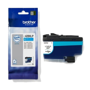 CARTUCCIA BROTHER LC428XLCP CIANO 5000PG X MFC-J5955DW/J6955DW/J6957DW HL-J6010DW FINO:31/03