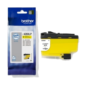 CARTUCCIA BROTHER LC428XLYP GIALLO 5000PG X MFC-J5955DW/J6955DW/J6957DW HL-J6010DW FINO:31/03