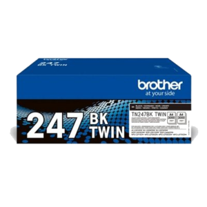MULTIPACK BROTHER TONER TN247BKTWIN 2XTN247BK 3.000PG CAD. X HL-L3230CDW/L3270CDW DCP-L3550CDW MFC-L3730CDN/L3750CDW/L3770CDW