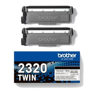 MULTIPACK BROTHER TONER TN2320TWIN 2XTN2320 X HL-L2300D/L2340DW/L2360DN/L2365DW DCP-L2500D/L2540DN/L2700DW