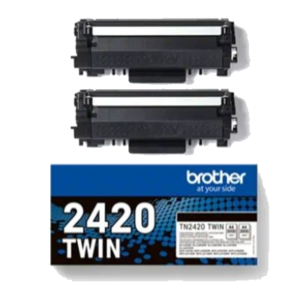 MULTIPACK BROTHER TONER TN2420TWIN 2XTN2420 X HL-L2310D DCP-L2510D/DCP-L2550DN MFC-L2710DN/MFC-L2710DW/MFC-L2750DW
