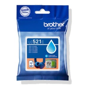 CARTUCCIA BROTHER LC521C CIANO 500 PGG X DCP-J1260W DCP-J1310DW DCP-J1360DW DCP-J1460DW