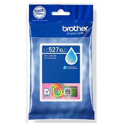 CARTUCCIA BROTHER LC527XLC CIANO 2.000 PAG X MFC-J4350DW/MFC-J4550DW/MFC-J6760DW/MFC-J6960DW/MFC-J6975DW