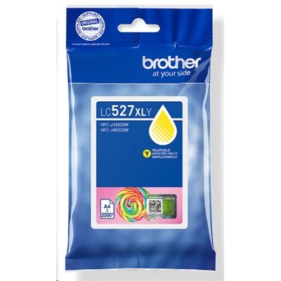 CARTUCCIA BROTHER LC527XLY GIALLO 2.000 PAG X MFC-J4350DW/MFC-J4550DW/MFC-J6760DW/MFC-J6960DW/MFC-J6975DW