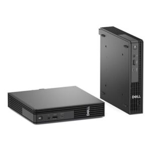 PC DELL PRO MICRO QCM1250 1LT RCDRH I3-14100T 8GBDDR5 512SSD W11PRO 6USB HDMI DP WIFI BT GLAN 1YOS 65WATT FINO:31/12